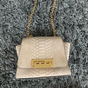 Zac Posen Mini Eartha Croc Crossbody - LIKE NEW